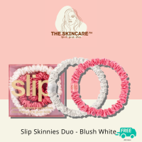 TheSkincare.TH | Slip Skinnies Duo - Blush White ยางรัดผมแบบแพคคู่