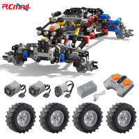 4WD ปีนเขารถ Off-Road ระบบกันสะเทือนด้านหน้า MOC Building Blocks อิฐชุดชิ้นส่วน23798 15038ยางเข้ากันได้กับ ed