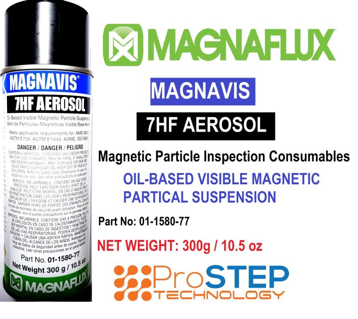 [100% ORIGINAL] MAGNAFLUX MAGNAVIS 7HF AEROSOL OIL-BASED VISIBLE ...