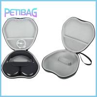 PETIBAG แบบพกพาได้ กันกระแทกและกันกระแทก กันน้ำกันน้ำได้ สำหรับ airpods MAX กล่องใส่ของ ถุงเก็บสัมภาระ เคสป้องกันแบบแข็งสำหรับหูฟัง กล่องหูฟังไร้สาย