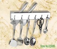 ►♟ New Wall Hook Stainless Steel Toolholder Fruit Knife Block Tool Carrier Cutlery Holder Hardware Storage Rack Kitchen Accessories