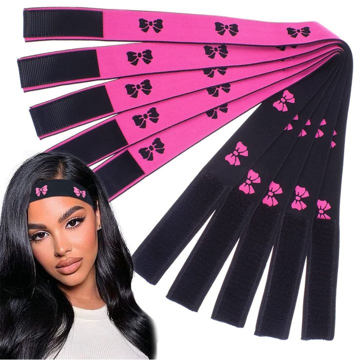 Width 3/3.5cm Elastic Band For Wigs to Melt Lace Adjustable Wig Band For  Edges with Magictape Hair Lace Bands to Lay Edges