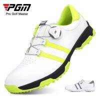 PGM Men Golf Shoes Knob Shoelaces Anti-side Slip Waterproof Mens Sports Sneakers XZ213