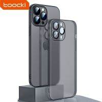 Toocki TPU กรณีโทรศัพท์ใสกันกระแทกป้องกันลายนิ้วมือปกโทรศัพท์เชลล์สำหรับ  iPhone 13 14 Pro 13 14Pro Max