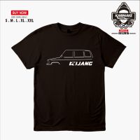 เสื้อผ้าผชเสื้อยืด พิมพ์ลายรถยนต์ Toyota Kijang Grand Side look Karimake UNNA สําหรับผู้ชายS-5XL  J1NQ