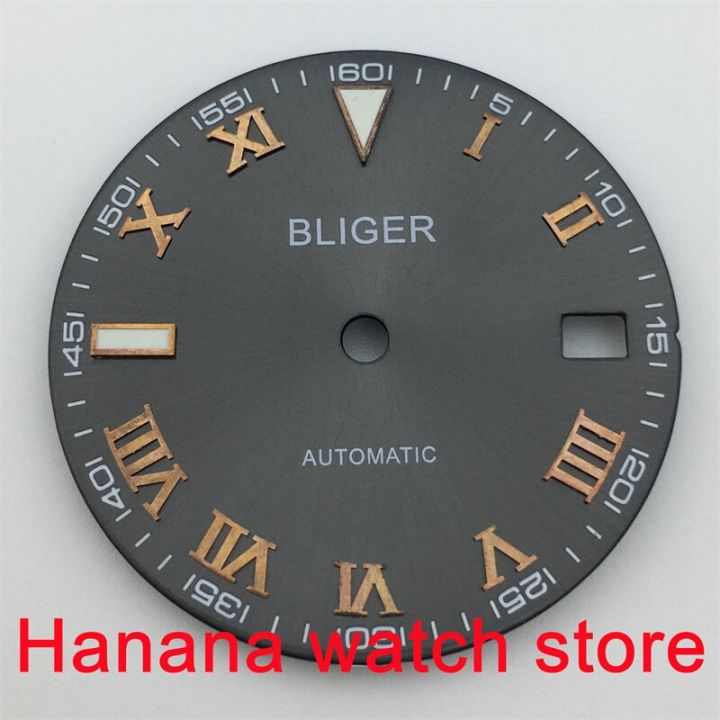 bliger-29mm-black-dial-rose-gold-gold-silver-roman-marker-c3-luminous-suitable-for-nh35-nh36-movement