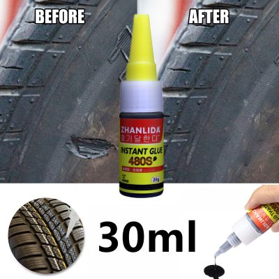 Car Tire Repair Tool Glue For Motorcycle Bicycle Tubeless Tyre Quick Repairing Tools Window Speaker Sealer Cracks Strong Glues