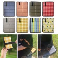 Portable Folding Camping Mat Foam Sitting Pad Waterproof Oxford Cloth Beach Mat Prevent Dirty Hiking Small Picnic Seat Outdoor Sleeping Pads