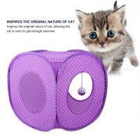 Foldable Pet Supplies Kennel Dot Tunnel pet Tent Pet Cat Toys Cat House Cats Nest