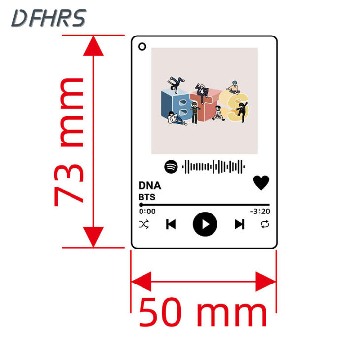 เพลงอะคริลิค-dfhrs-bts-พวงกุญแจรายละเอียดสีสว่างสายโซ่ที่เป็นมิตรกับสิ่งแวดล้อมสำหรับคนรักกลุ่มไอดอลของ-bts