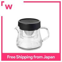 [COD]Akira Sangyo Coffee Server Stron 400 Compact Dripper Set Black 3 Cups Made In Japan Light And Hard To Break Tritan Resin With Transparent Scale Like Glass Microwave Oven Compatible Wide Caliber And Easy To Clean TW-3762