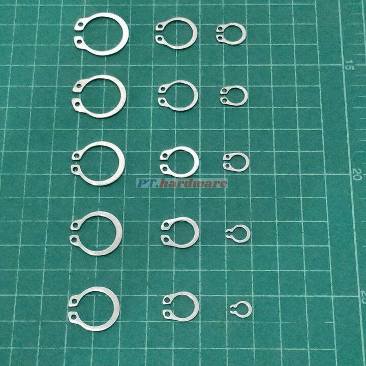 C clip คลิปหนีบ แหวนล็อค กิ๊ปล็อค External Ring แบบล็อคนอก แกน 2650mm