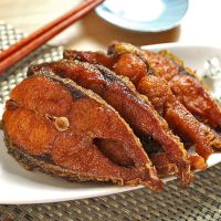 ZERUIWIN Laodu Shanghai ปลารมควันชนิดพิเศษ 200g*2 ถุงอาหารปรุงสุกจากปลา