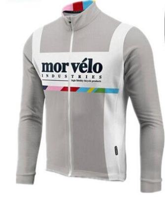 retro Morvelo Mens Cycling Jersey Long Sleeve Jersey Roap Ciclismo Cycling Clothes bike Bicycle Jersey Cycle Clothing