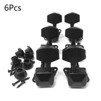 【cw】6PCS Guitar String Tuning Peg Metal Semi-Closed Button Tuner for Electric Guitarhot