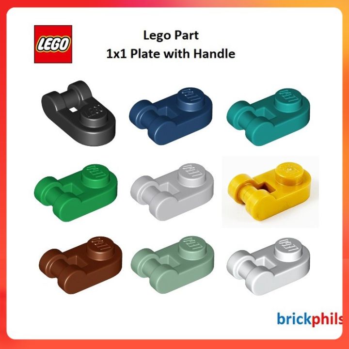 lede efter ikke meddelelse Lego Part 26047 - 1x1 Plate with Handle (5pcs per Lot) | Lazada PH