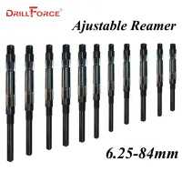 1PC 6.25-84mm Adjustable Hand Reamer HSS Size Range Cutting Tools 6 8 10 12 15 20 25 30 35 40 45 50 55 60 65 70 75 80 84mm