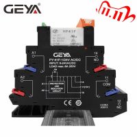 【⊕Good quality⊕】 yan992558181588 1ชิ้น Geya โมดูลรีเลย์บาง6.2มม. 41f แผงวงจร Pcb แบบบูรณาการ230vac ไฟฟ้า12Vacdc 24Vacdc