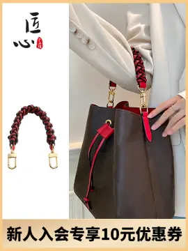 Braided Leather Top Handle Strap Suitable for Neonoe Petit 