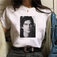 The Vampire Diaries Tshirt Summer Tee Shirt Femme Girl Ulzzang Casual T Shirt Harajuku 90s Cool T-shirt Streetwear Drop ship