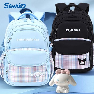 JOJO กระเป๋านักเรียน Schoolbag2023ใหม่ Sanrio สำหรับเด็กผู้หญิงอายุ13 6th เกรด45th กระเป๋าเป้สะพายหลังขนาดใหญ่ความจุ