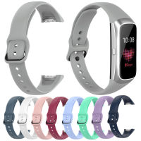 สายรัดพอดีสำหรับ SM-R370 Samsung Galaxy Fit นาฬิกาอัจฉริยะสำหรับออกกำลังกายฟิตเนสสายนาฬิกาปรับได้ซิลิโคนนิ่ม Samsung สายรัดข้อมือ