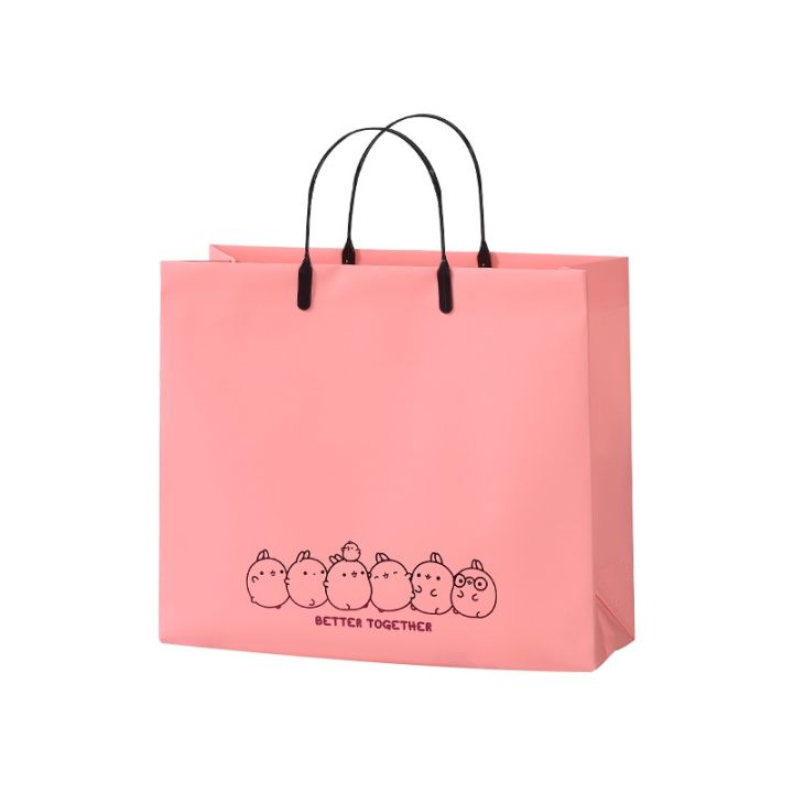 2023-year-of-the-rabbit-gift-giving-tote-bag-plastic-pvc-garment-bag-thickened-waterproof-gift-bag-may