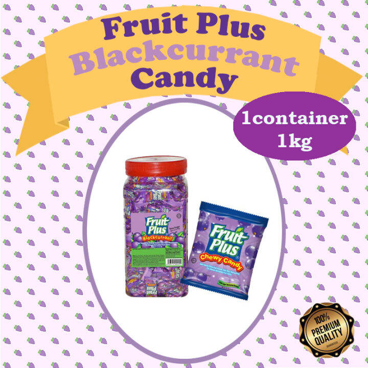 Fruit Plus Blackcurrant Candy 1kg 500g 250g 100g Lazada