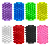 Ice Molds Silicone Ice Cube Tray For Kitchen Accessories Jelly Juice Mold With Lid Ice Cube Silicone форма для льда