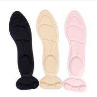 2 Pcs Memory Foam Insoles Breathable Anti-slip Insole for Feet Pad Inserts Heel Post Back for Women High Heel Shoe Cushion