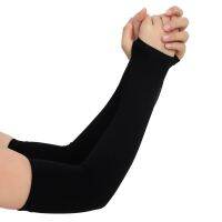 1 Pair Arm Sleeves Men Women Cycling Sports Sleeve or Basketball Golf Football Tattoo Cover Up Breathable Cotton Mittens Unisex