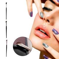 Makeup Fine Head Flat Ultra Liquid Oblique Thin Knife Eyeliner Brush