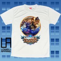 Gatotkaca Tank Fighter Mobile Legends ML Game Gamer T-shirt - Unisex - Sublimation - Dri-fit