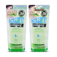 Smooth E Babyface Foam Scrub สมูทอี เบบี้เฟซ สครับ 120กรัม (2หลอด)