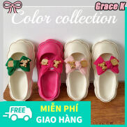 Dép Xăng Đan Nữ Đế Dày Mary Jane Đế Mềm Thời Trang Mùa Hè