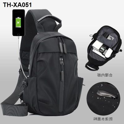 New business man chest package outdoor light travel single shoulder slope bag multi-function bag