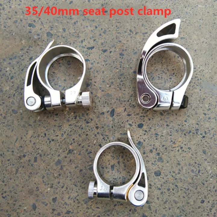 Bike Seat Post Clamp Aluminum Ultralight Quick Release Road Bike BMX