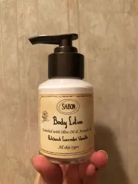 Sabon Body Lotion - Patchouli Lavender Vanilla (with Pump) 200ml/7oz