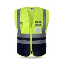 Breathable Reflective Vest Vest Riding Reflective Safety Clothing Sanitation Reflective Clothing Reflective Work Vest