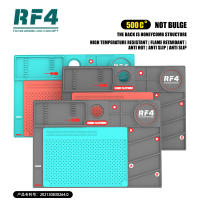 【YY】RF4 RF-PO2 double layer Microscope Maintenance Mat Heat insulation pad Multifuction Phone Repair Platform Soldering Silicone Mat