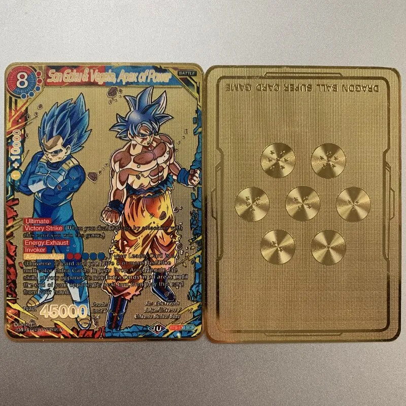 OOAK DRAGONBALL GT CARDDASS Part29 Gold Card No.127 1127 Super