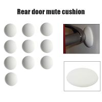 10PCS Door Stops Rubber Wall Protectors Guards Self Adhesive Door Handle Bumper Stoppers Prevent Door Handle White Decorative Door Stops