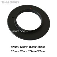 ✟✢  49 52 55 58 62 67 72 77 mm Camera Lenses Lens Close Up Macro Reversing Reverse Adapter Converter Ring for Nikon AI AF F Mount Pr