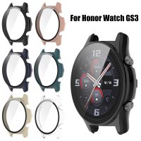 For Honor Watch GS3 Full Protection Bumper Cover Dust-proof Fingerprint-proof Watch Frame Protective Skin TPU Case Guard Shell