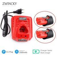 ZWINCKY M·12 N12 10.8V 12V Li-Ion Replacement Battery Charger For Milwaukee M·12 N12 48-59-2401 48-11-2402 Lithium-Ion Battery