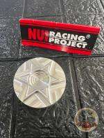 ?Nui Racing? ฝาถังน้ำมัน ครอบฝาถังน้ำมันแต่ง มิเนียม แท้100% Wave/Deam