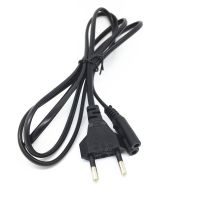 US /EU Plug 2-Prong AC Power Cord Cable Lead FOR HP Deskjet Printer Scanjet Scanner Adapter