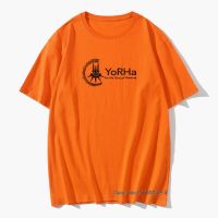 MenS T-Shirts Nier Automata Untitnovelty 100% Cotton Tees Short Sleeve Yorha 2B Game T Shirt Tops Tee Humorous Present