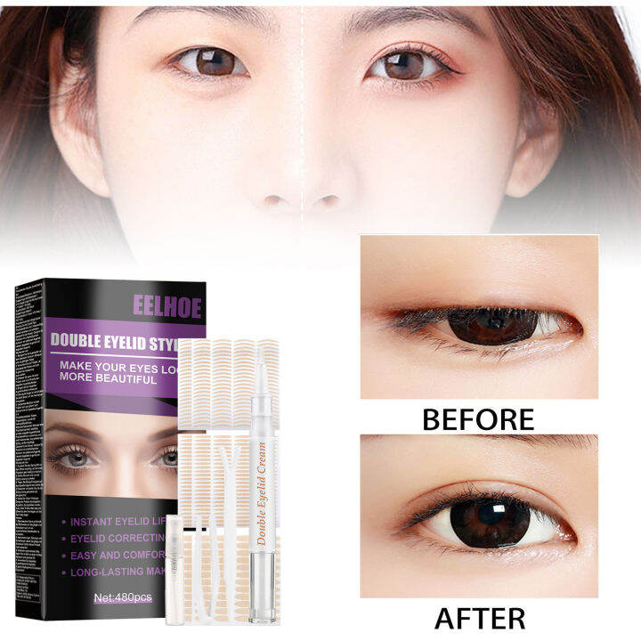 EELHOE Double eyelid sticker no trace natural invisible gluefree