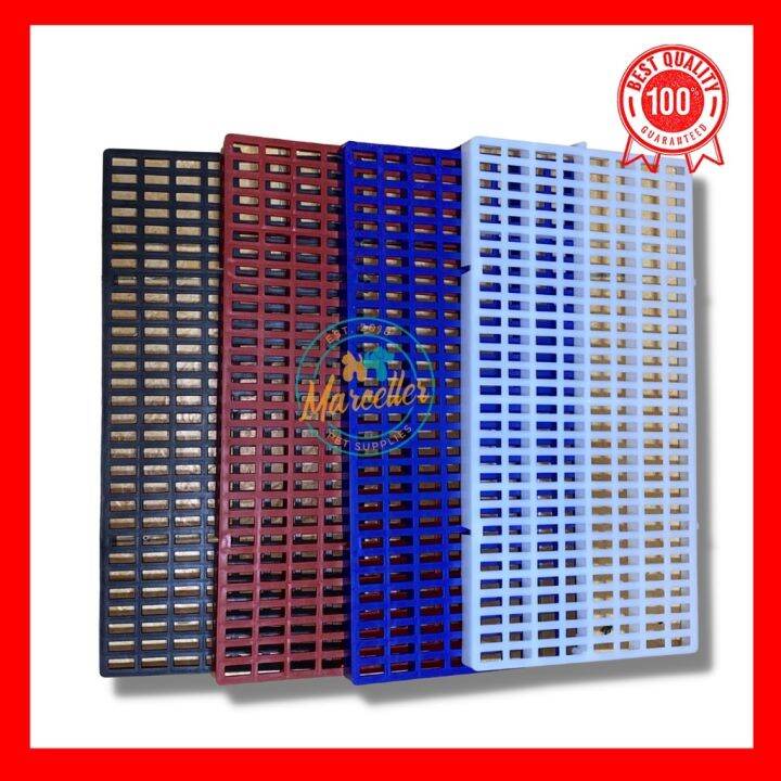 dog cage Dog Plastic Matting/ Cage Flooring 1x2 ft Lazada PH